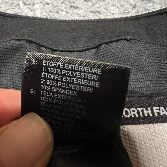 The North Face Jacket Mens XL Lightweight Black Gray Windbreaker - Picture 6 of 10